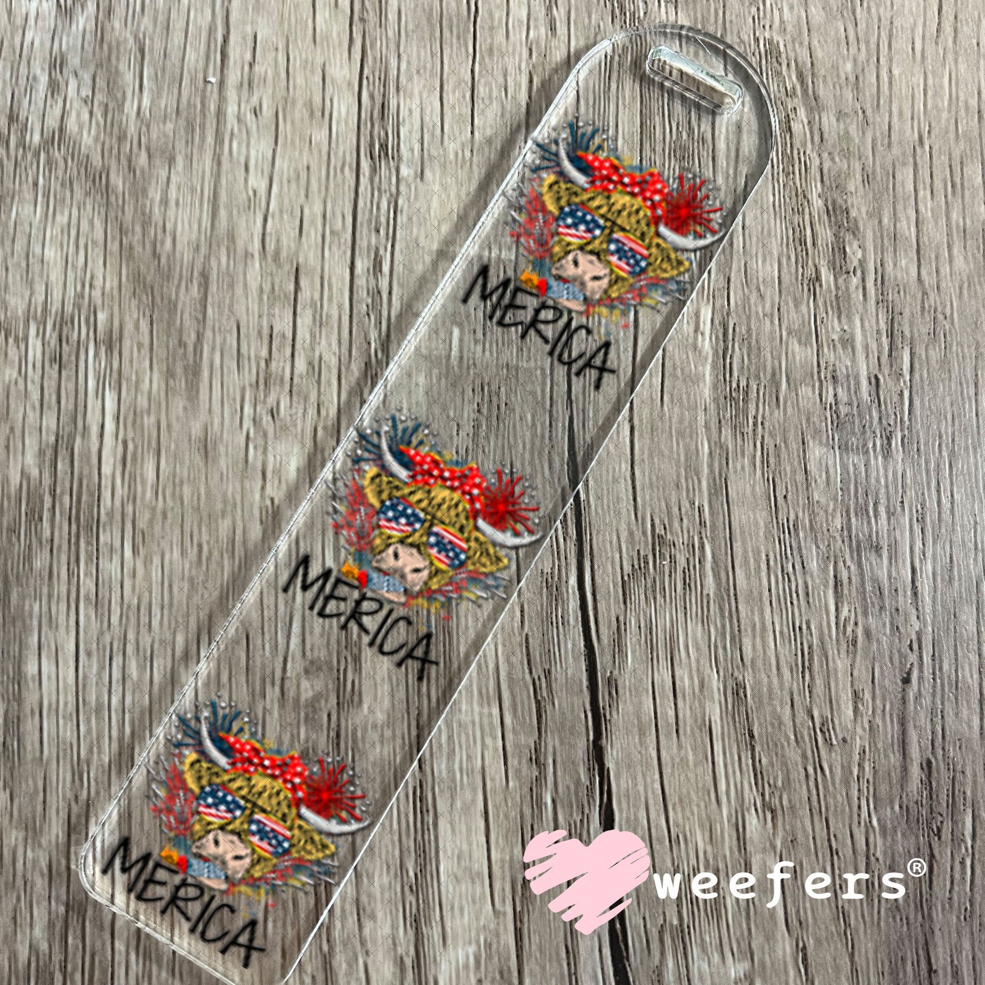 UV DTF Decal - Highlander Merica Bookmark Weefers