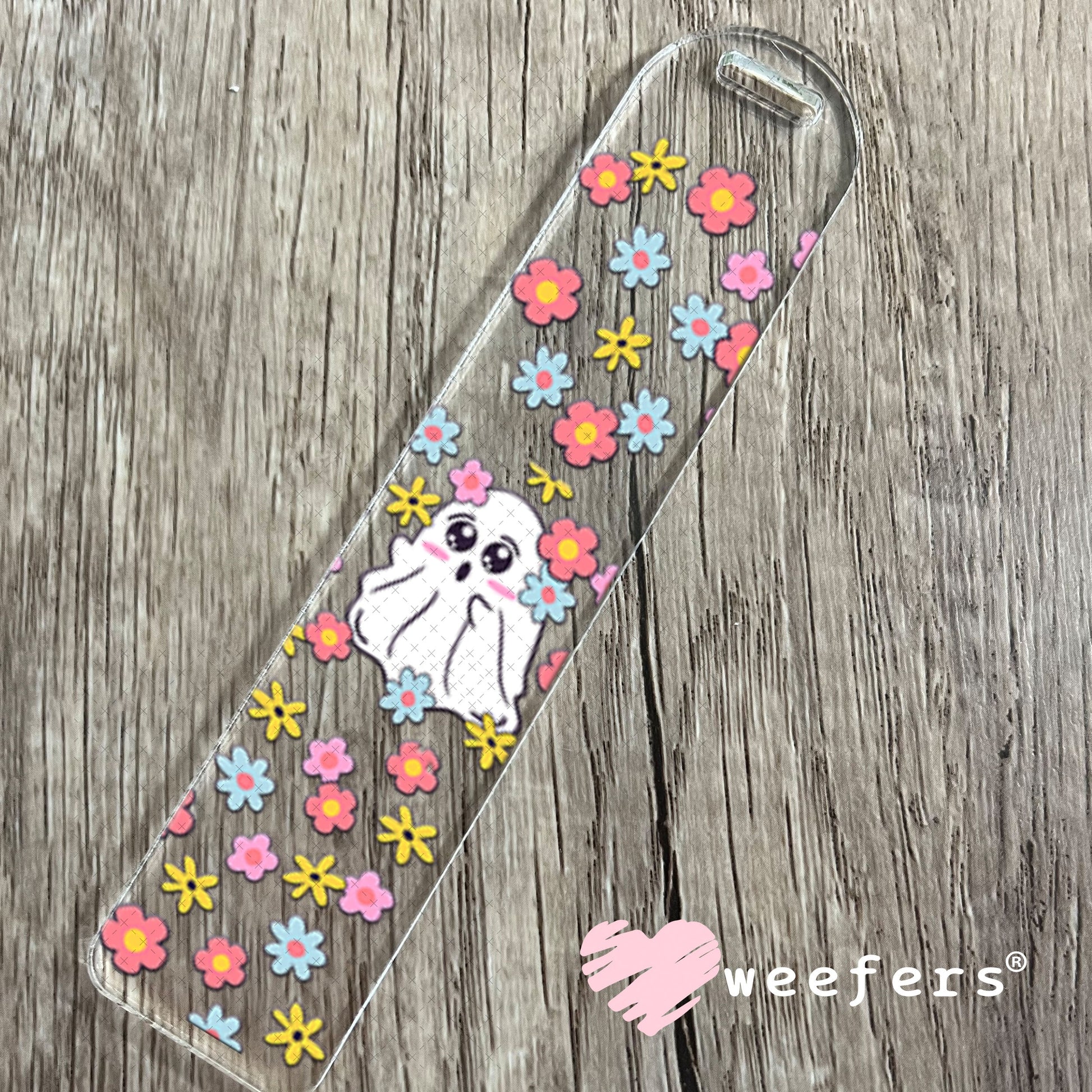 UV DTF Cup Wraps - Ghost Flowers Bookmark Weefers