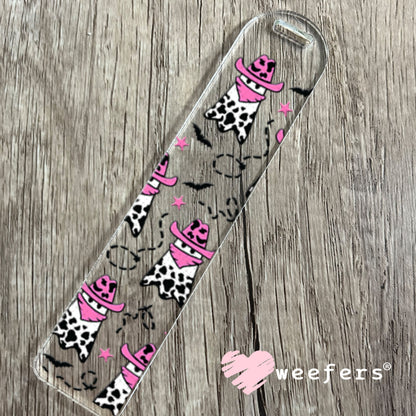 UV DTF Cup Wraps - Cowboy Ghosts Bookmark Weefers