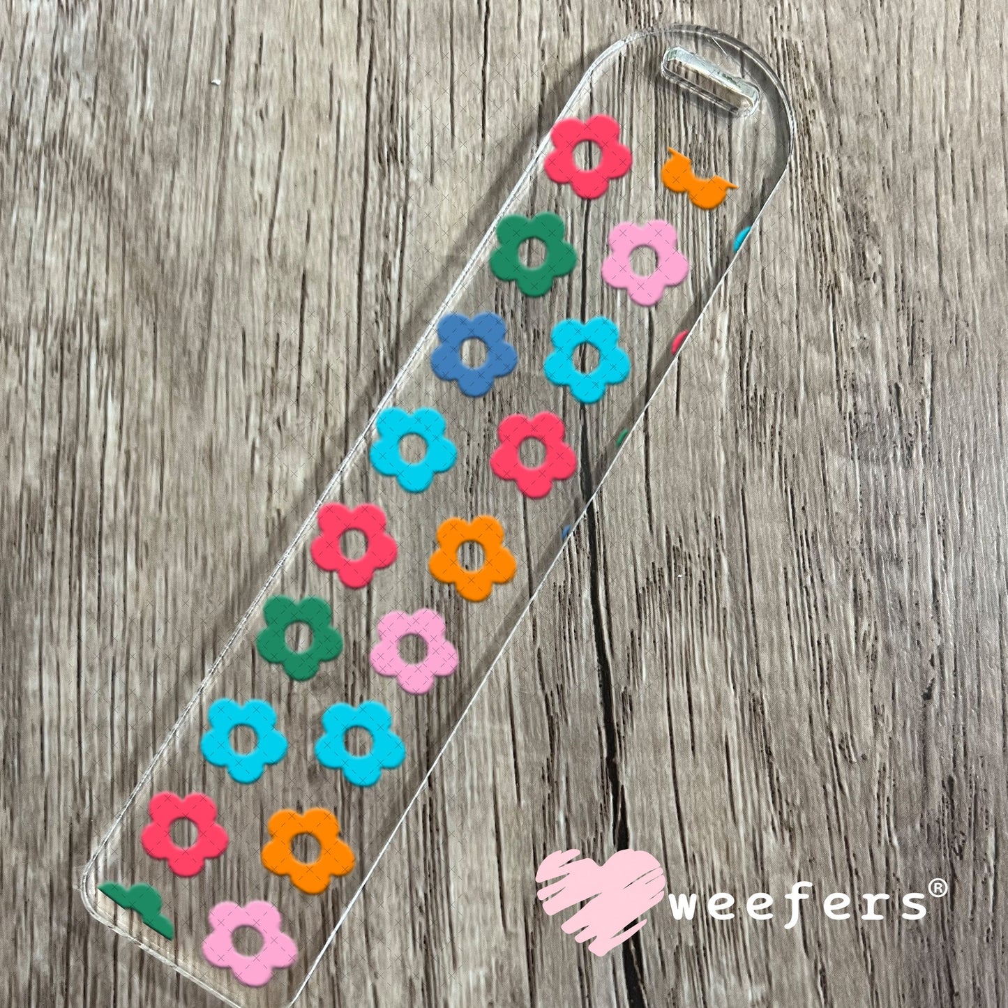 UV DTF Cup Wraps - Colorful Daisies Bookmark Weefers