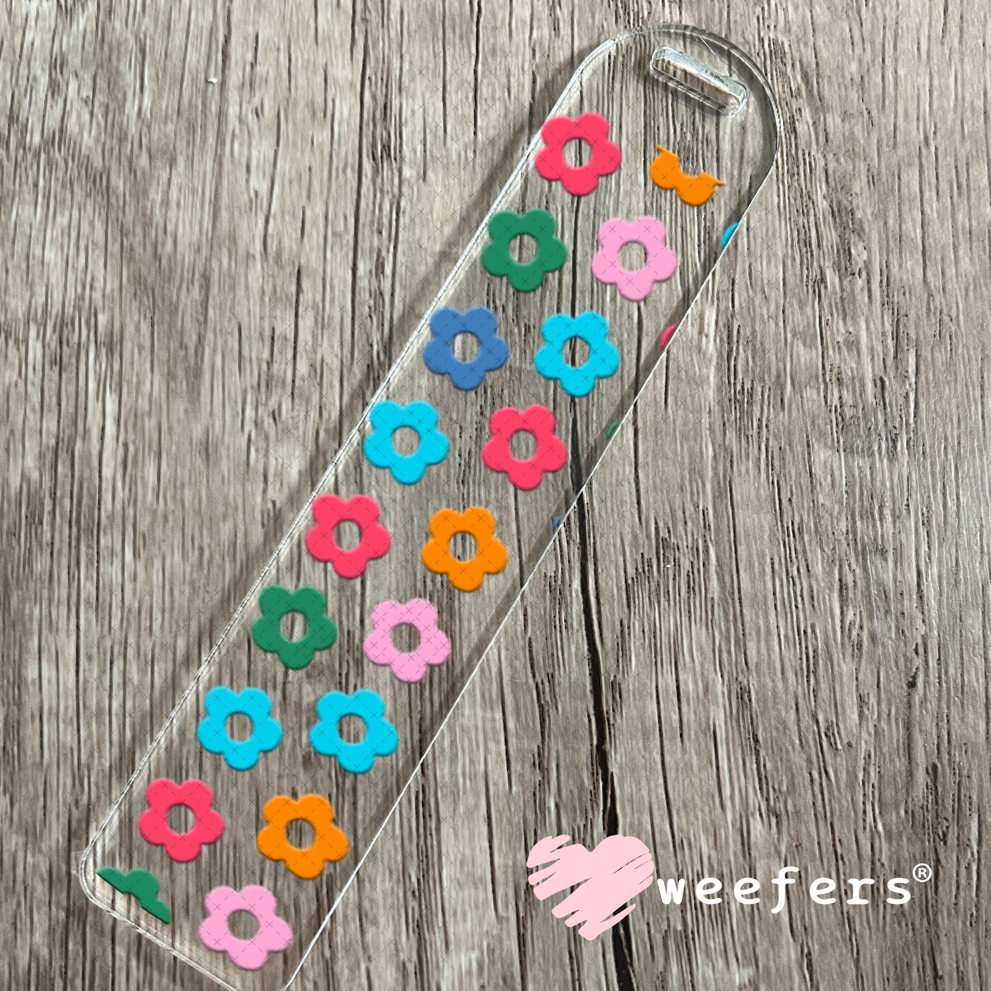 UV DTF Cup Wraps - Colorful Daisies Bookmark Weefers