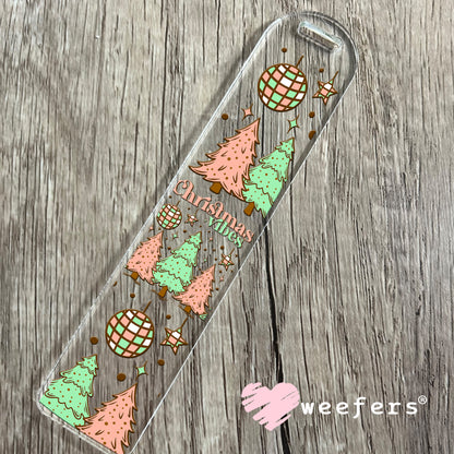 Christmas Vibes UV DTF Bookmark Decal