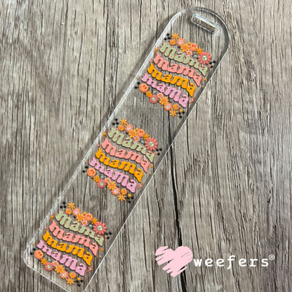 UV DTF Decal - Mama Stacked Bookmark Weefers