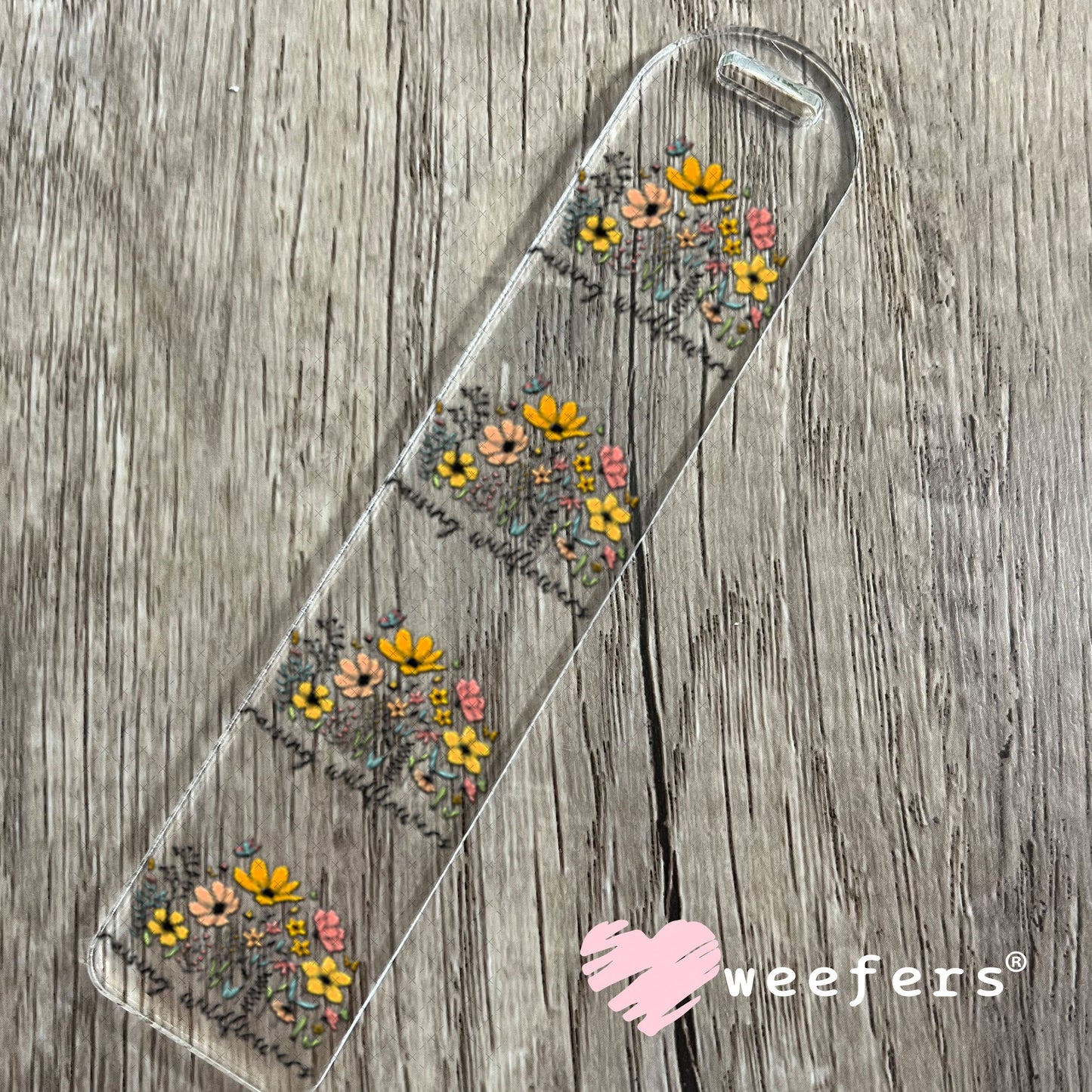 UV DTF Decal - Raising Wildflowers Bookmark Weefers