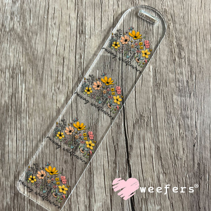 UV DTF Decal - Raising Wildflowers Bookmark Weefers