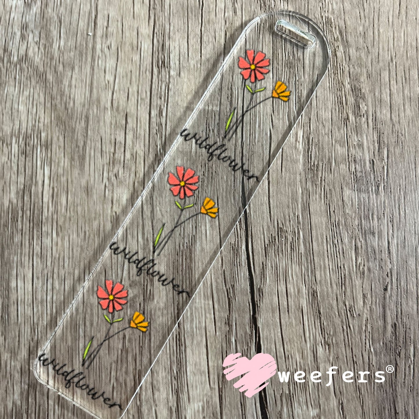 UV DTF Decal - Wildflower Bookmark Weefers