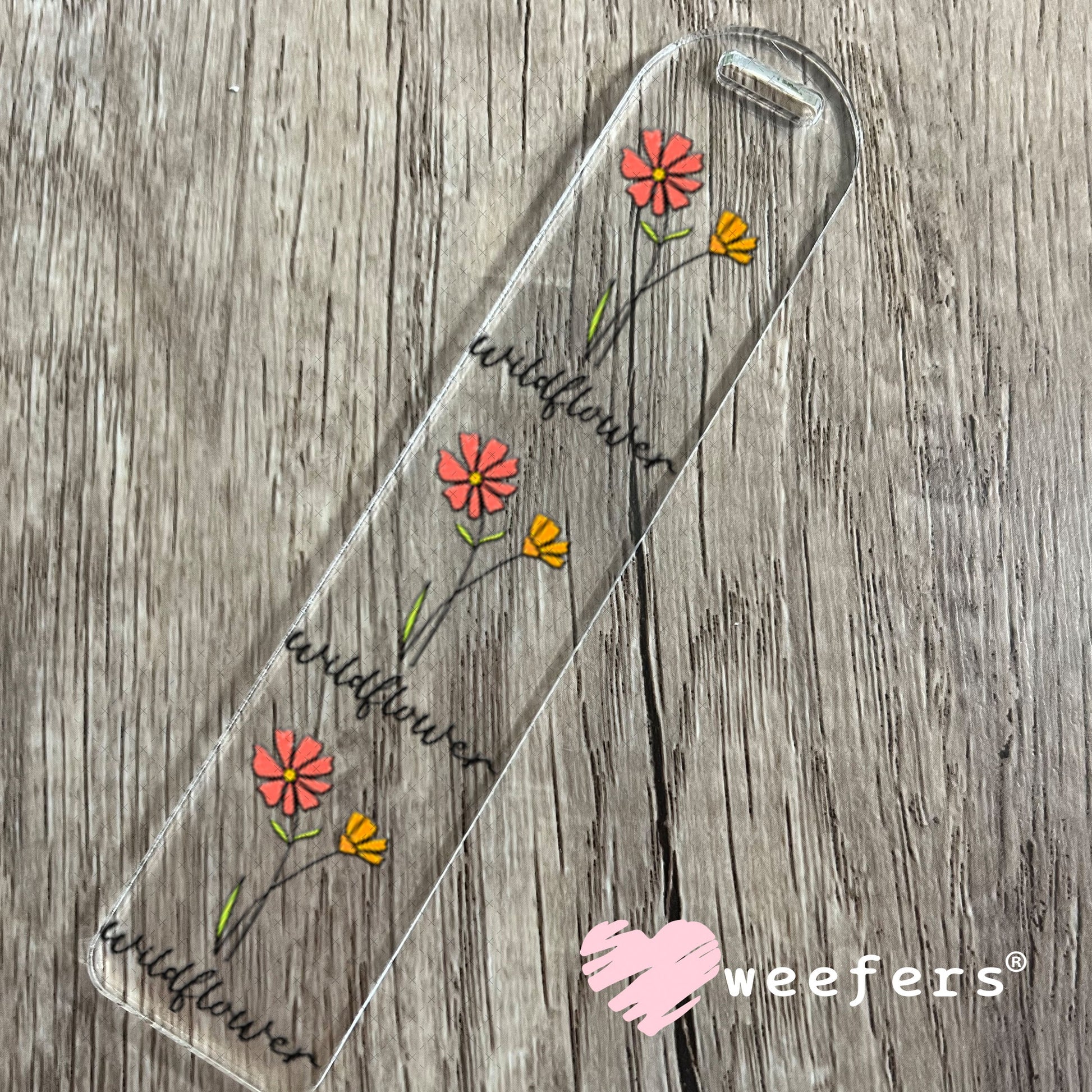 UV DTF Decal - Wildflower Bookmark Weefers