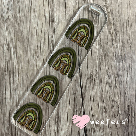 UV DTF Decal - Military To My Bonus Dad Bookmark Weefers