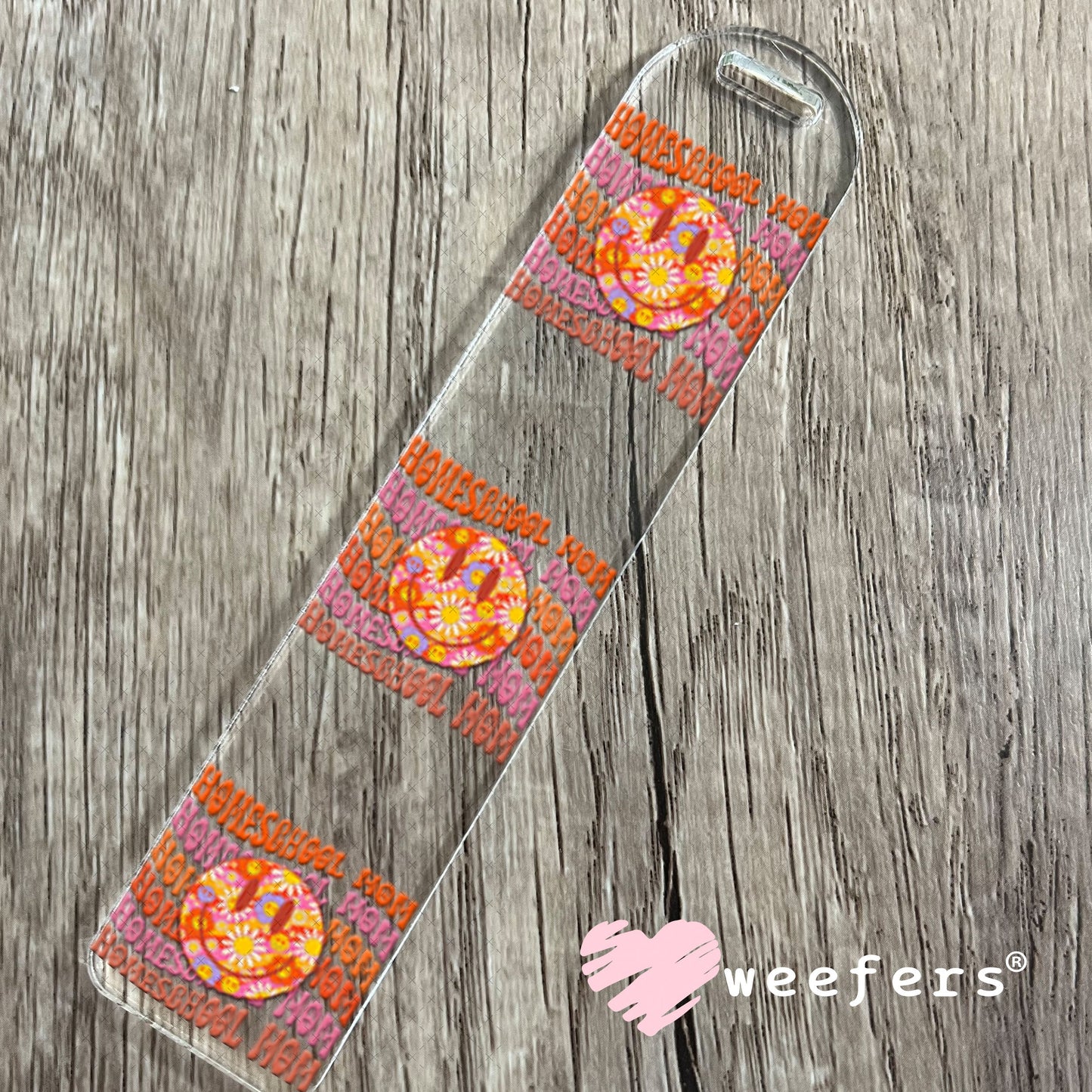 UV DTF Decal - Homeschool Mom Bookmark Weefers