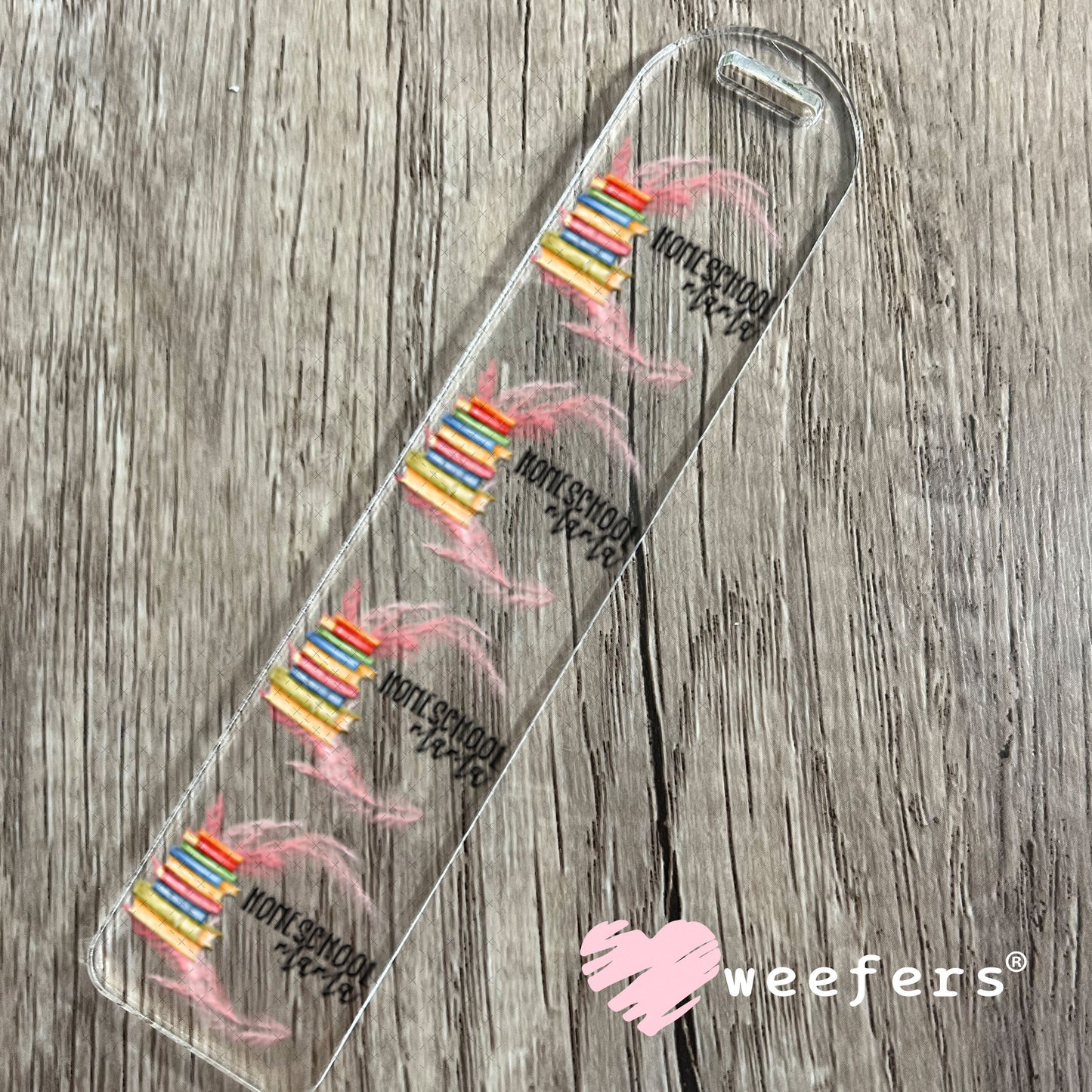 UV DTF Decal - Homeschool Mama Bookmark Weefers