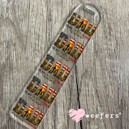 UV DTF Decal - Dad The Man The Myth The Hunter Bookmark Weefers