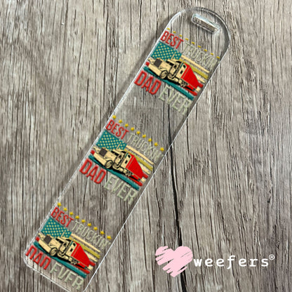 UV DTF Decal - Best Truckin' Dad Ever Bookmark Weefers