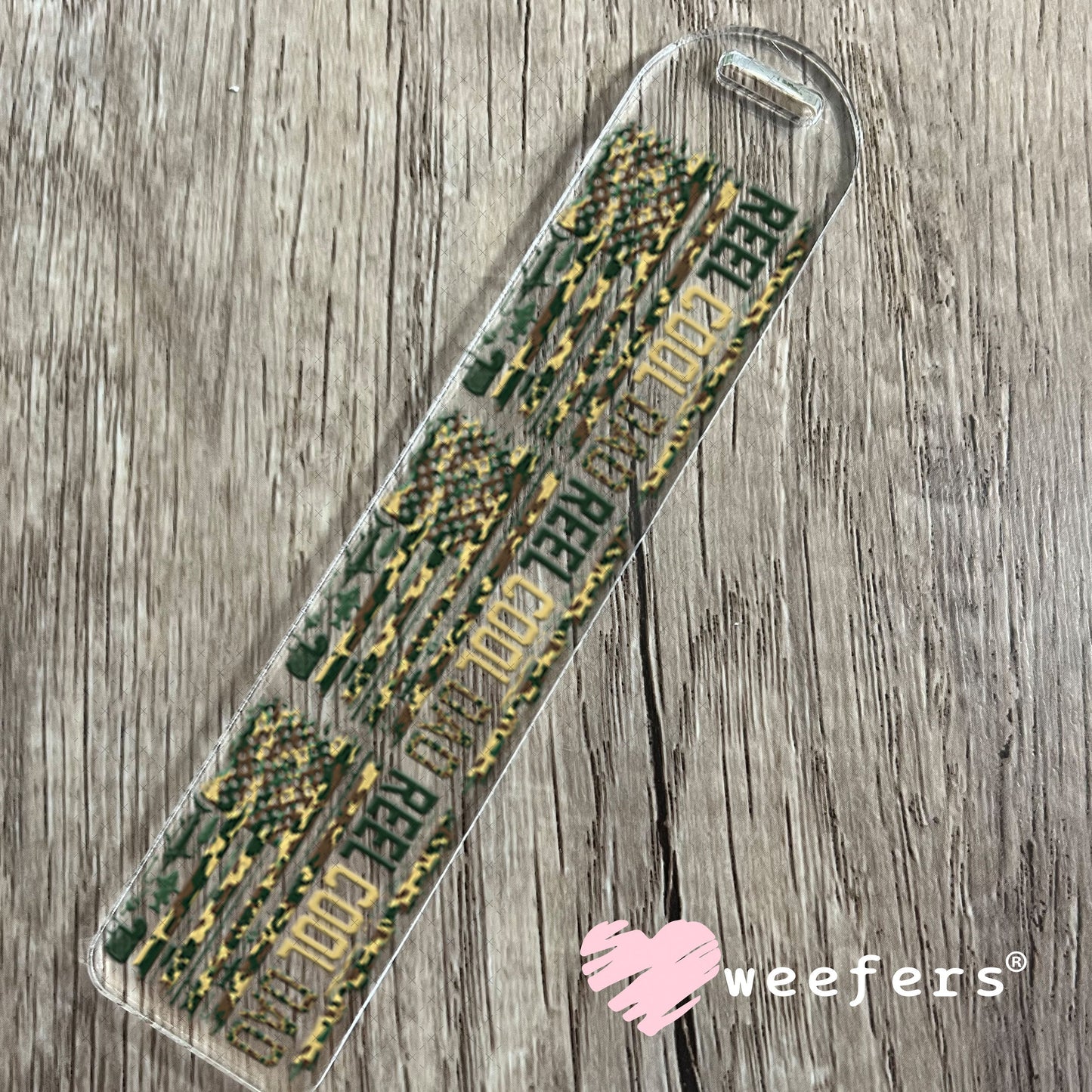 UV DTF Decal - Reel Cool Dad Bookmark Weefers