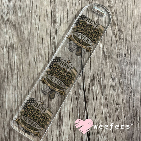 UV DTF Decal - Best Dad Ever Bookmark Weefers