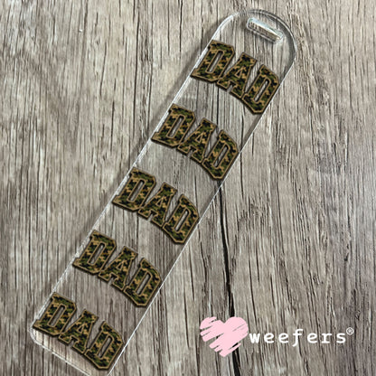 UV DTF Decal - Dad Camo Bookmark Weefers