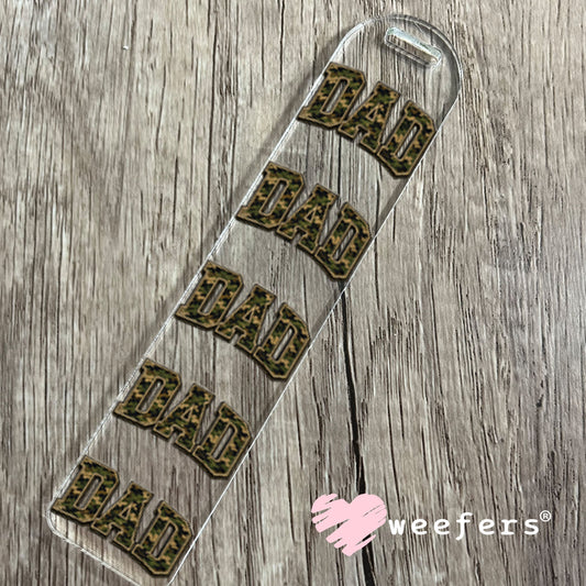 UV DTF Decal - Dad Camo Bookmark Weefers