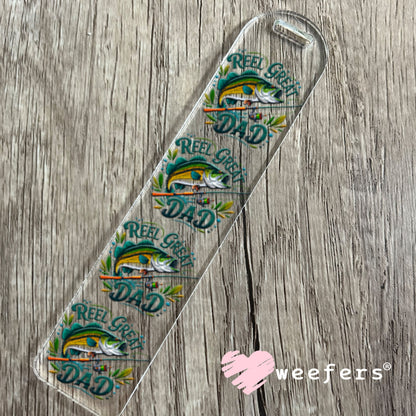 UV DTF Decal - Reel Great Dad Bookmark Weefers