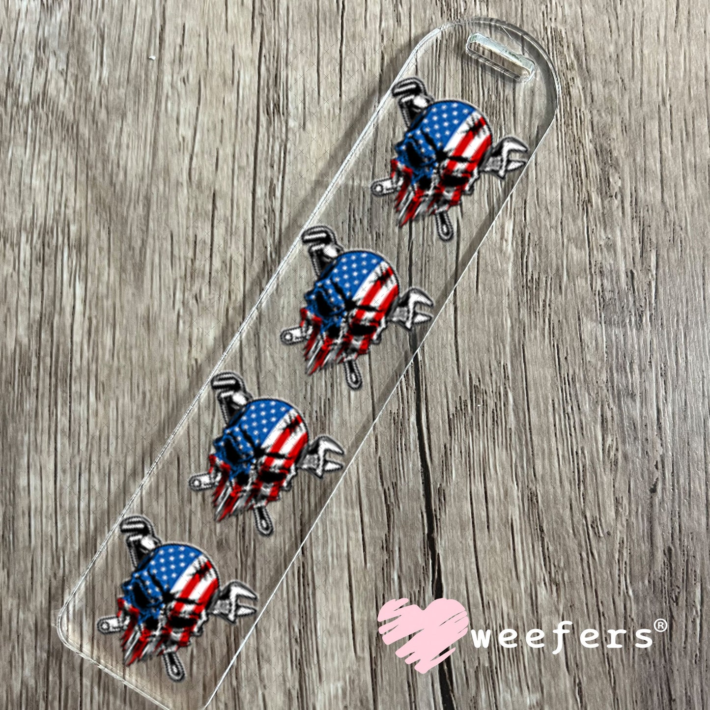 UV DTF Decal - Punisher Plumber Bookmark Weefers