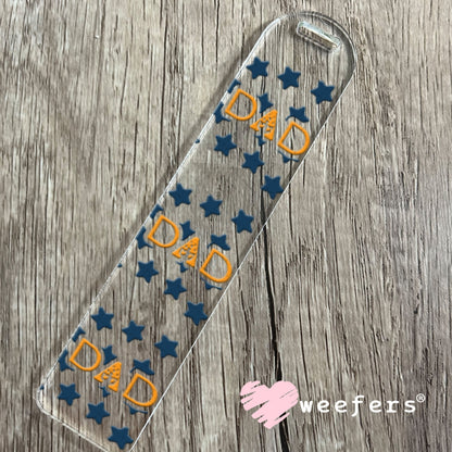 UV DTF Cup Wrap – USA Red White Blue Bows Bookmark Weefers