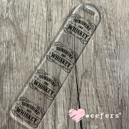UV DTF Decal - Sunshine and Whiskey Bookmark Weefers