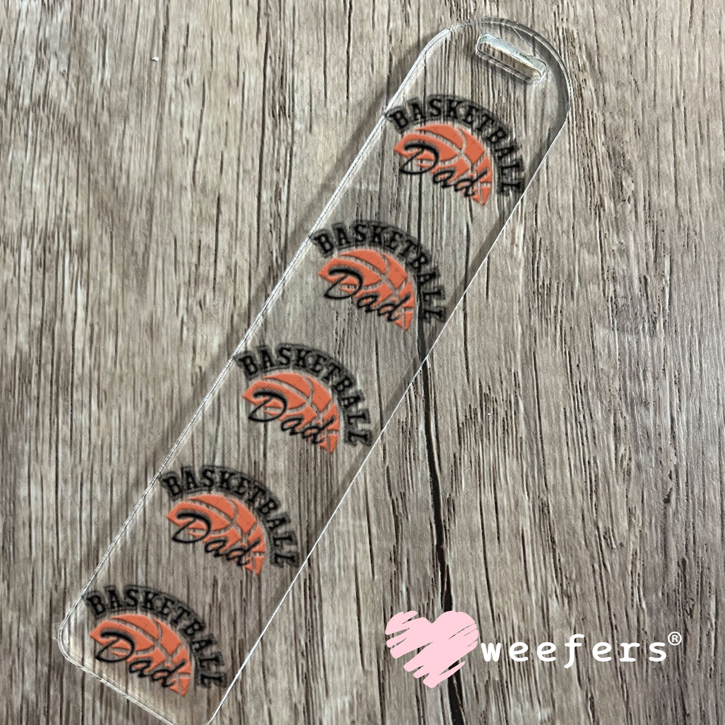 UV DTF Decal - Basketball Dad Bookmark Weefers