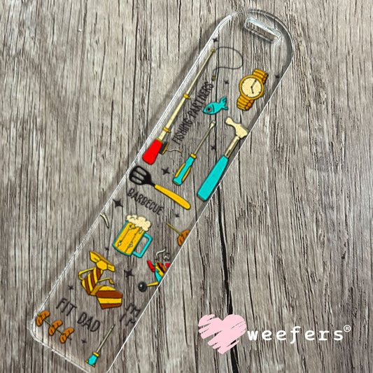 UV DTF Cup Wraps - Dad Favorite Things Bookmark Weefers