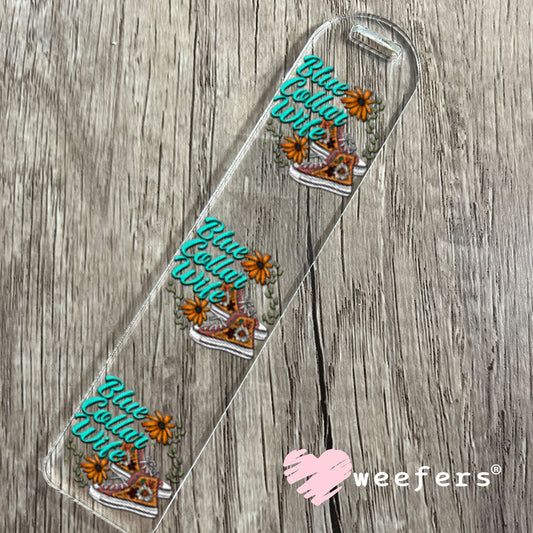 UV DTF Decal - Blue Collar Wife Western Bookmark Weefers