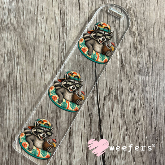 UV DTF Decal - Raccoon Summer Vibes Bookmark Weefers
