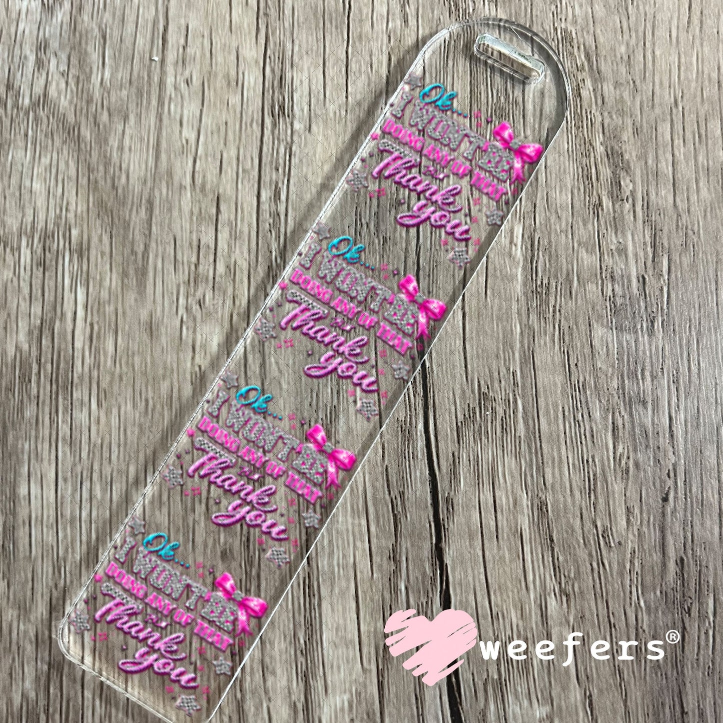 UV DTF Decal - Later Gator Bookmark Weefers