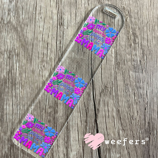 UV DTF Decal - My Favorite People Call me Mama Bookmark Weefers