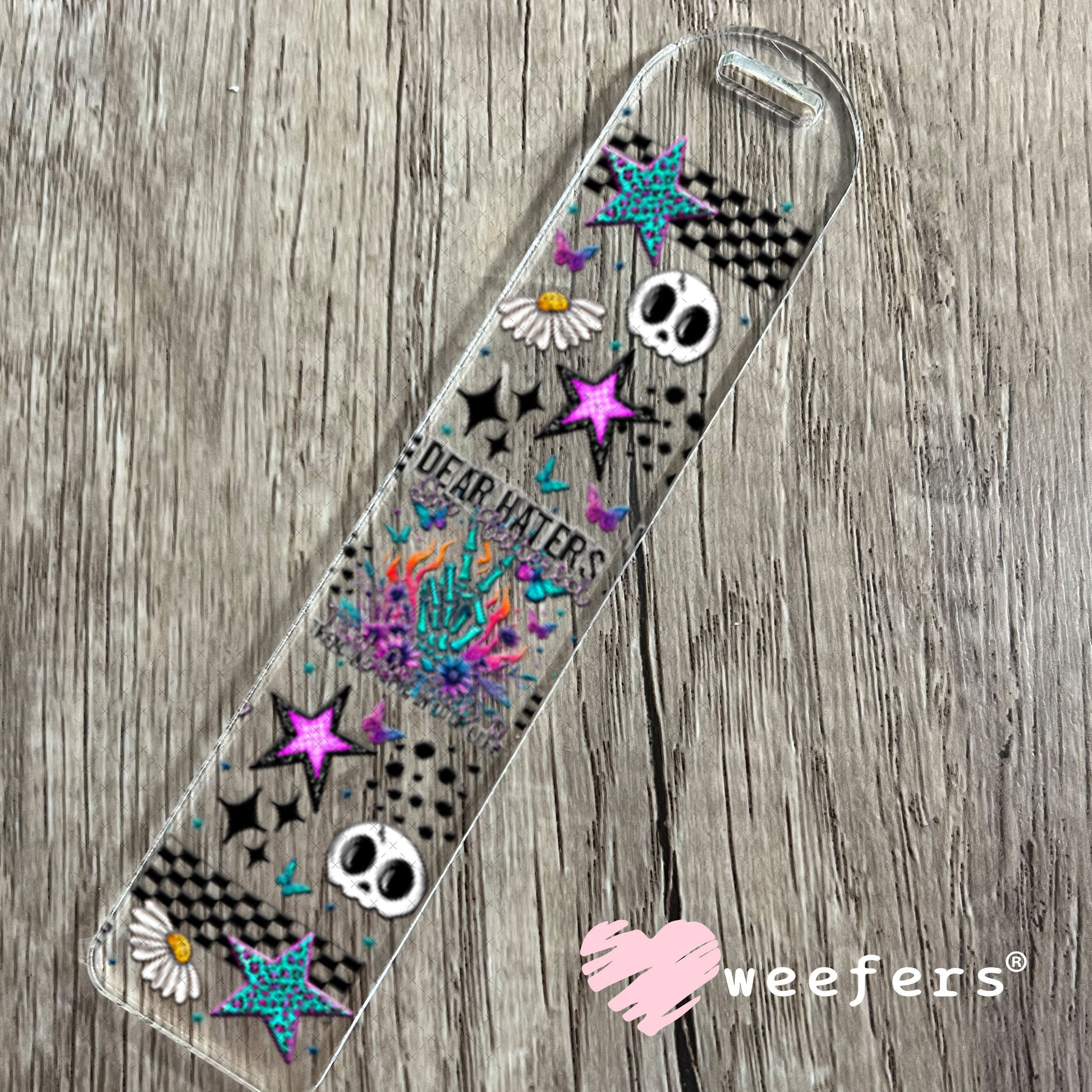UV DTF Cup Wrap – USA Red White Blue Bows Bookmark Weefers