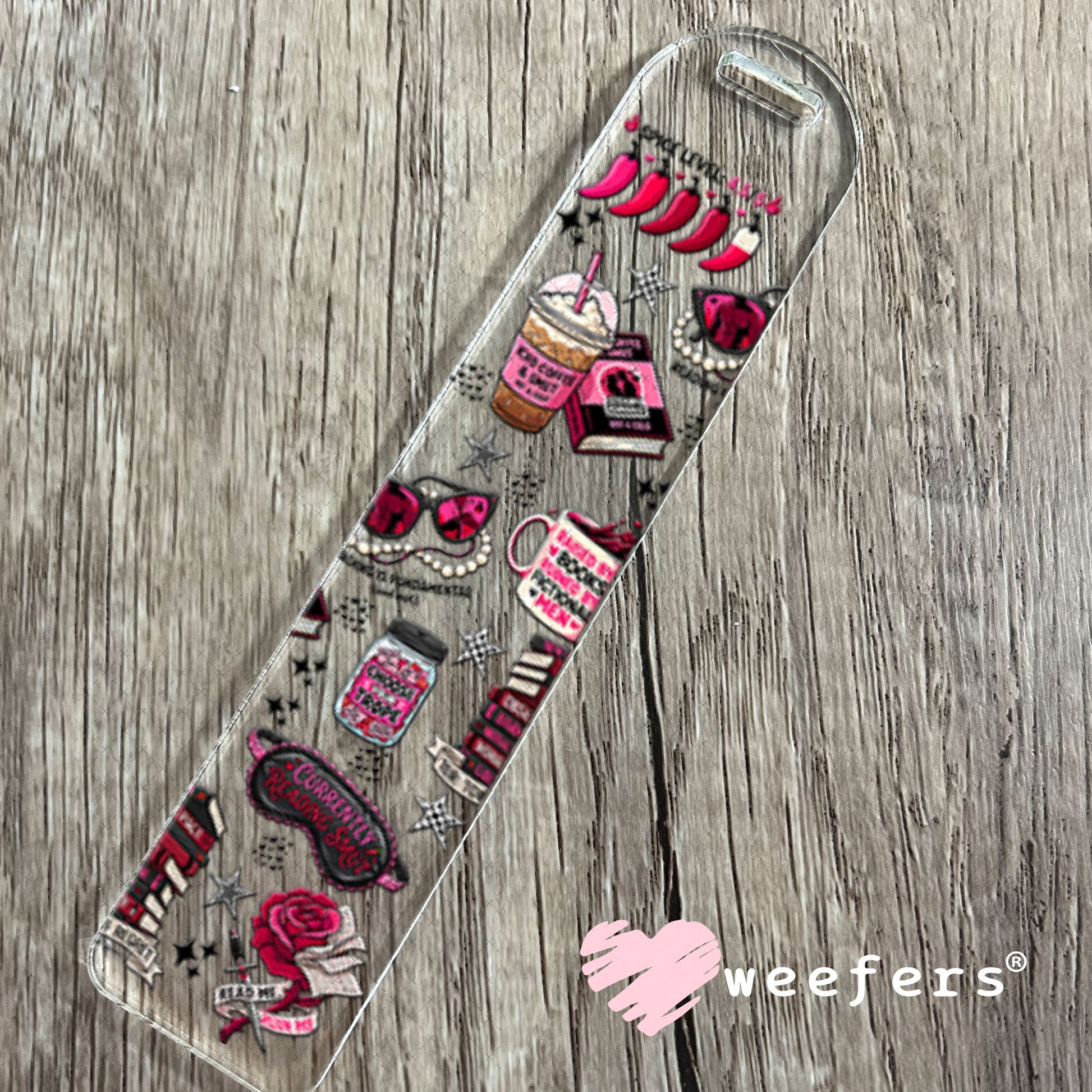 UV DTF Cup Wrap – USA Red White Blue Bows Bookmark Weefers