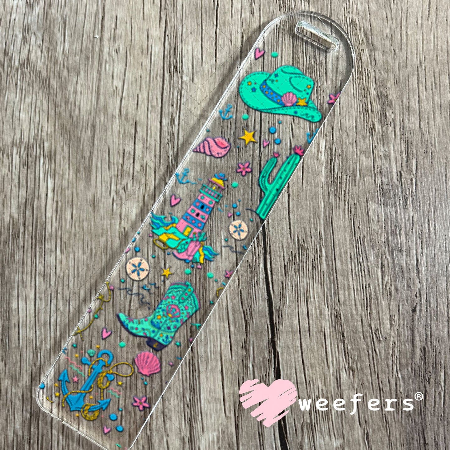 UV DTF Cup Wrap – USA Red White Blue Bows Bookmark Weefers