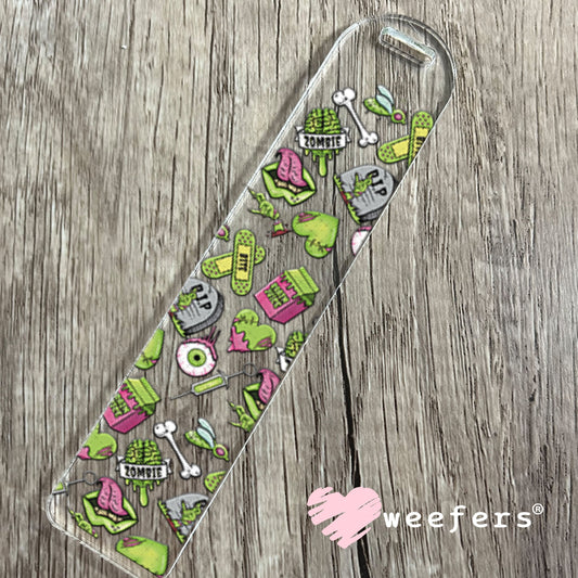 UV DTF Cup Wraps - Zombie Cemetary Halloween Bookmark Weefers