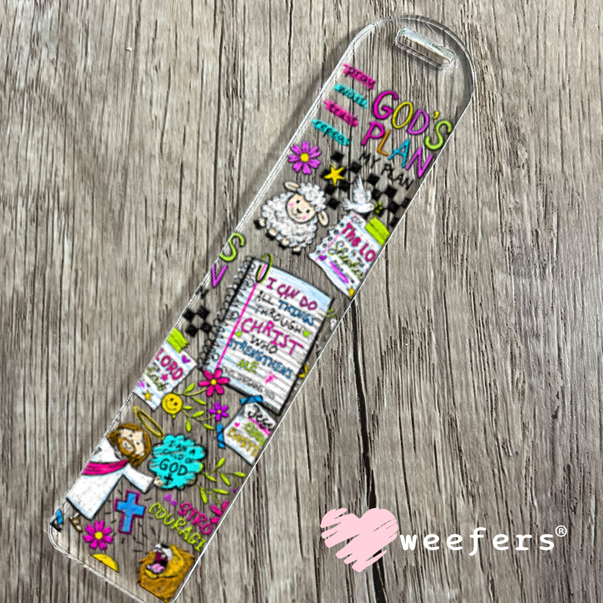 UV DTF Cup Wrap – USA Red White Blue Bows Bookmark Weefers