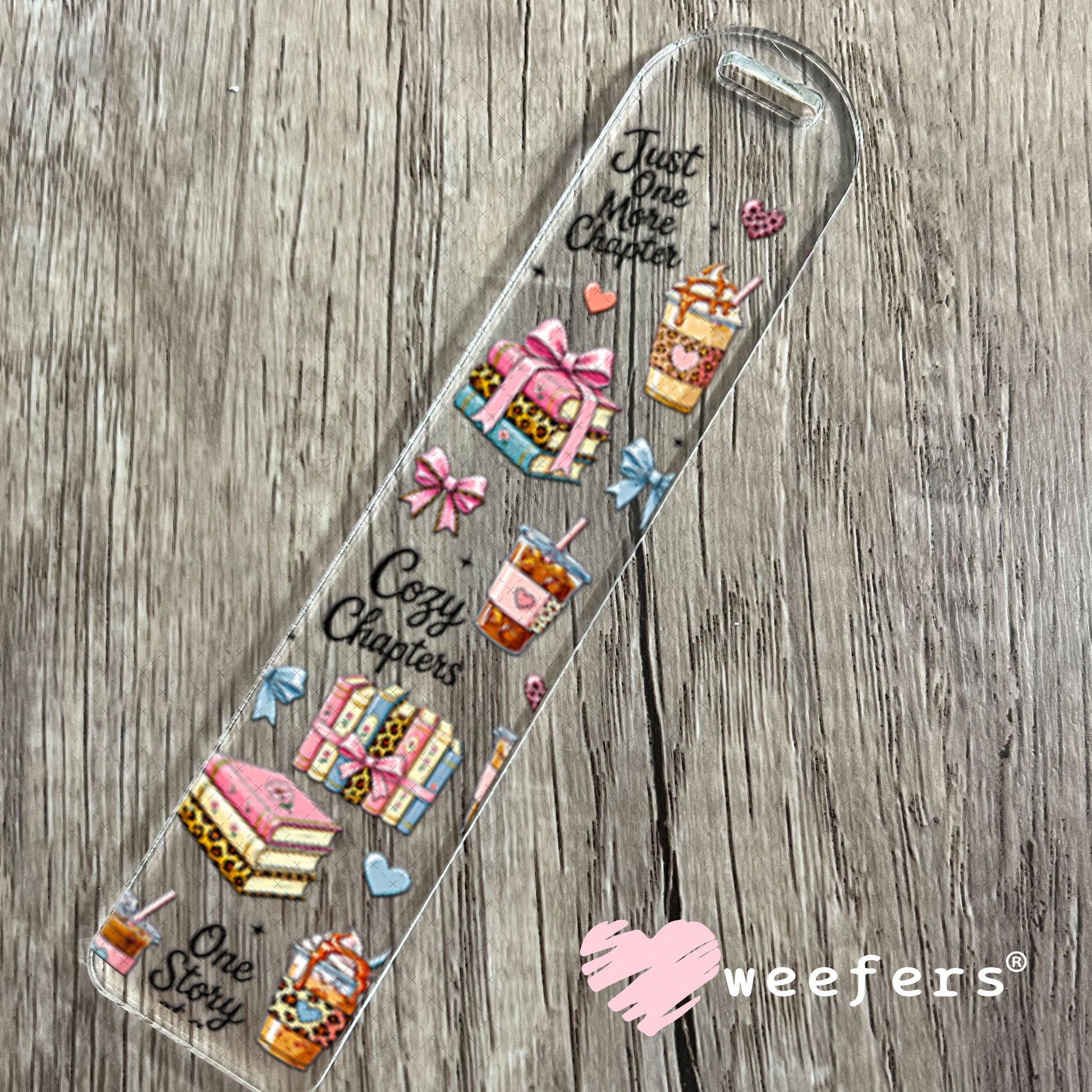 UV DTF Cup Wrap – USA Red White Blue Bows Bookmark Weefers