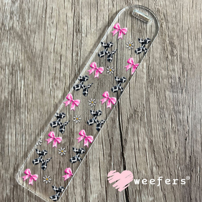 UV DTF Cup Wrap – USA Red White Blue Bows Bookmark Weefers