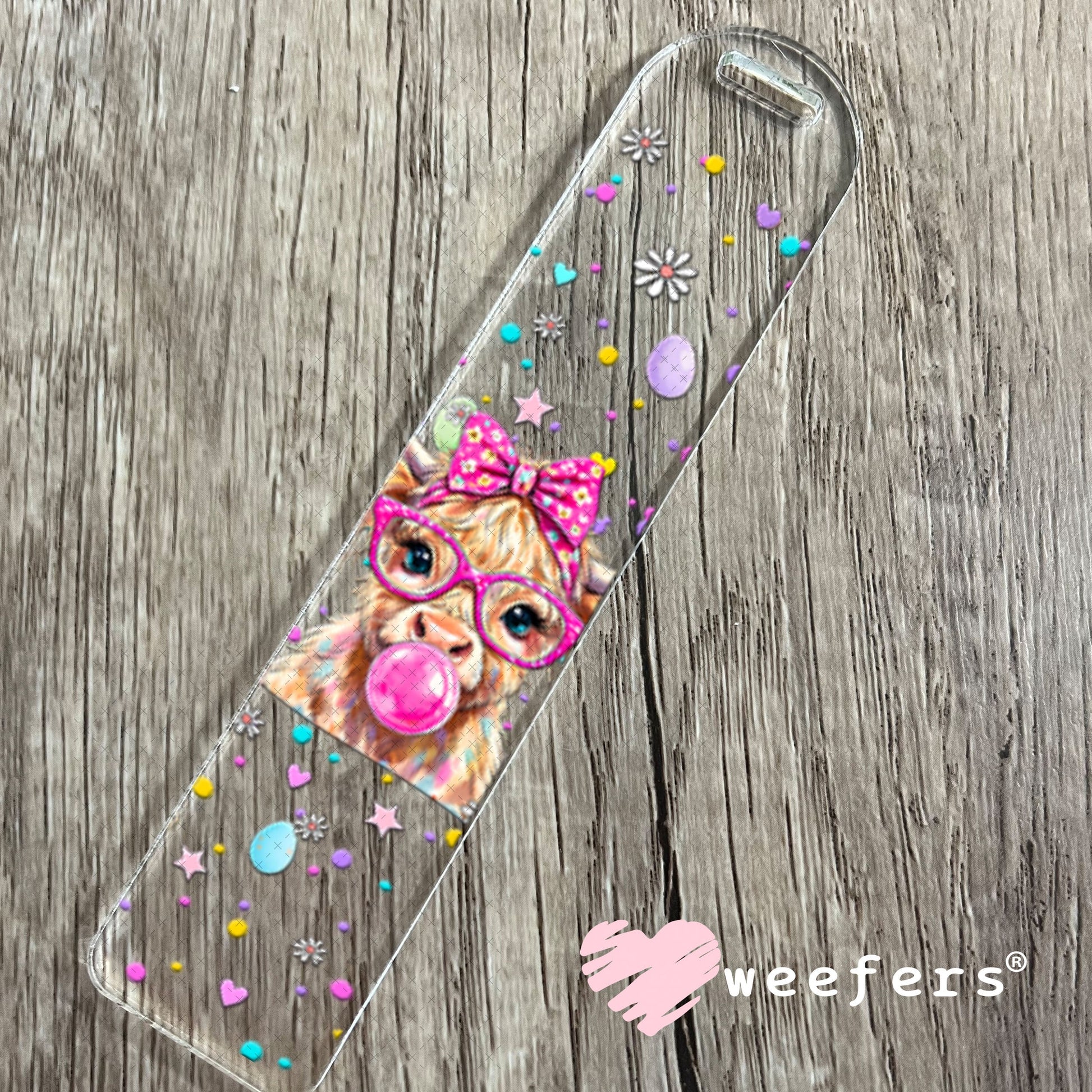 UV DTF Cup Wrap – USA Red White Blue Bows Bookmark Weefers