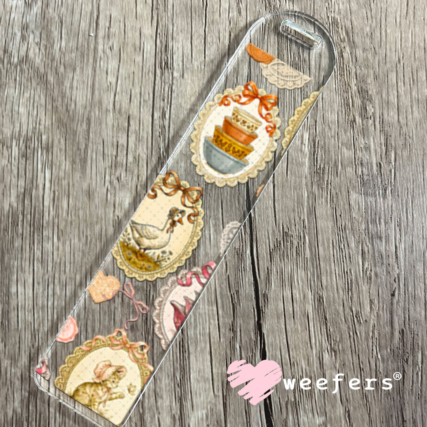UV DTF Cup Wrap – USA Red White Blue Bows Bookmark Weefers