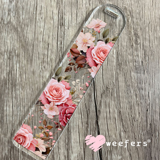 UV DTF Cup Wraps - Watercolor Roses Bookmark Weefers