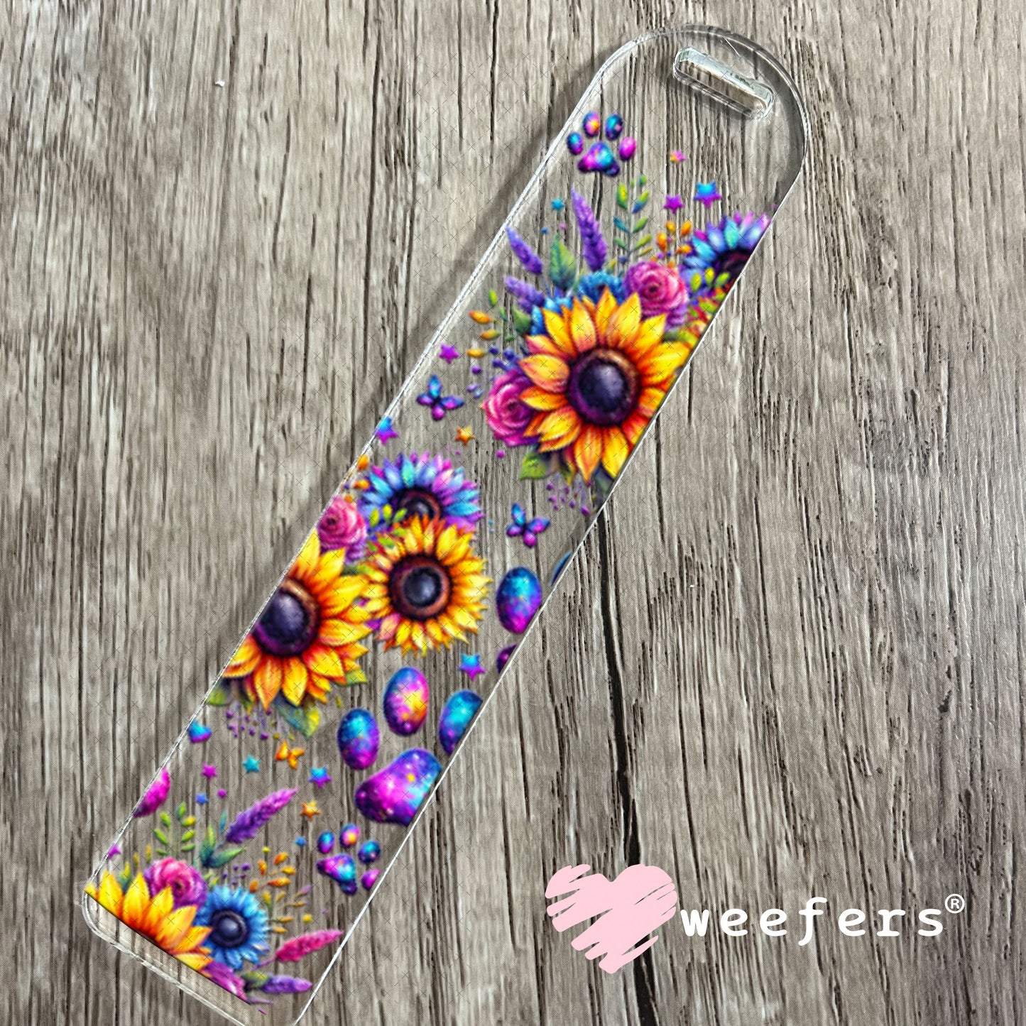 UV DTF Cup Wrap – USA Red White Blue Bows Bookmark Weefers