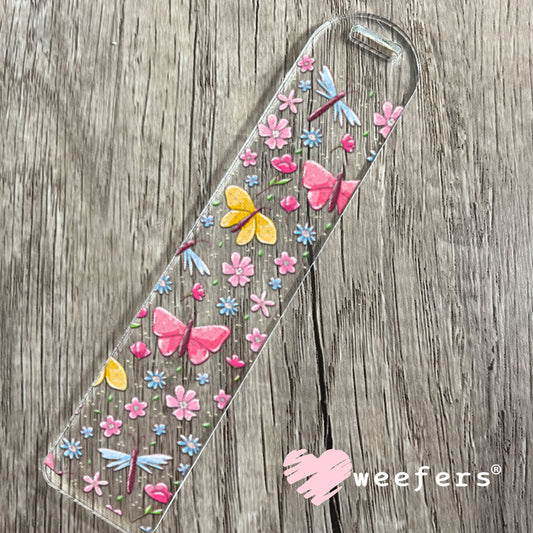 UV DTF Cup Wraps - Butterflies and Dragon Flies Bookmark Weefers