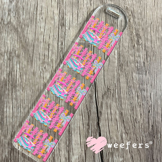 UV DTF Decal - Living on Lake Time Bookmark Weefers