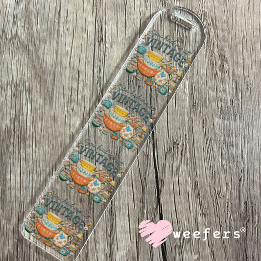 UV DTF Cup Wraps - You had Me at Vintage Bookmark Weefers