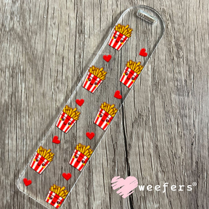 UV DTF Cup Wrap – USA Red White Blue Bows Bookmark Weefers