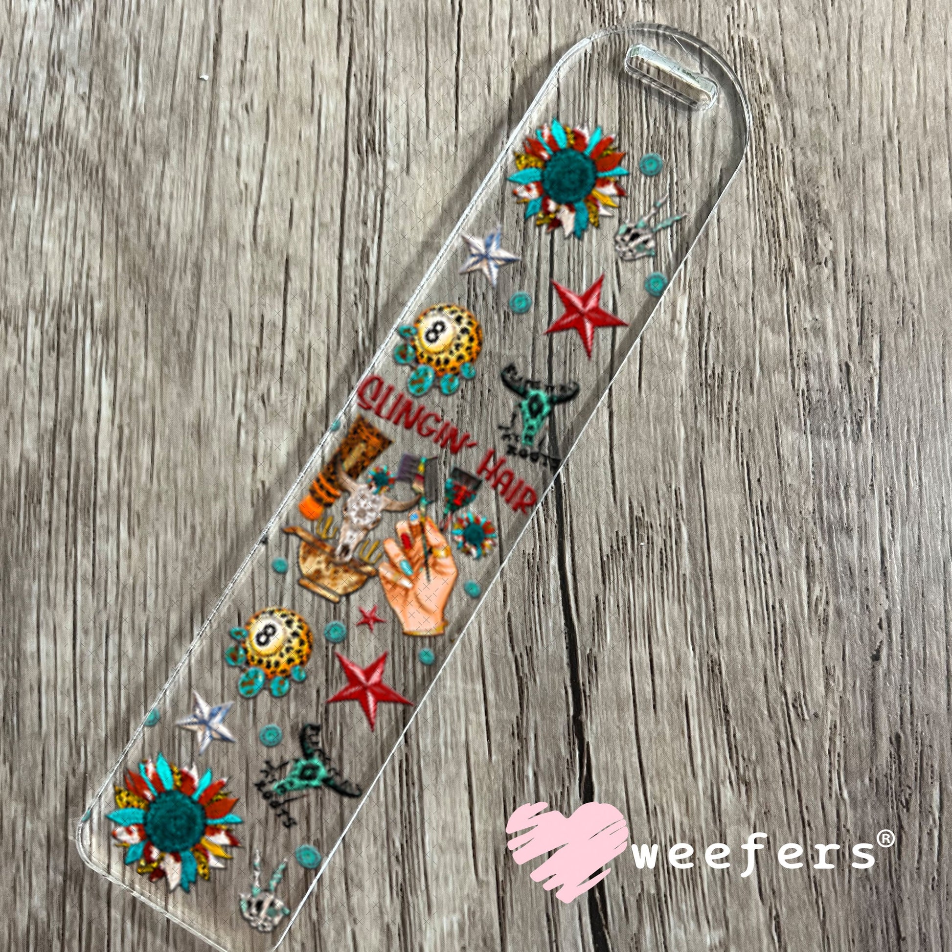 UV DTF Cup Wrap – USA Red White Blue Bows Bookmark Weefers