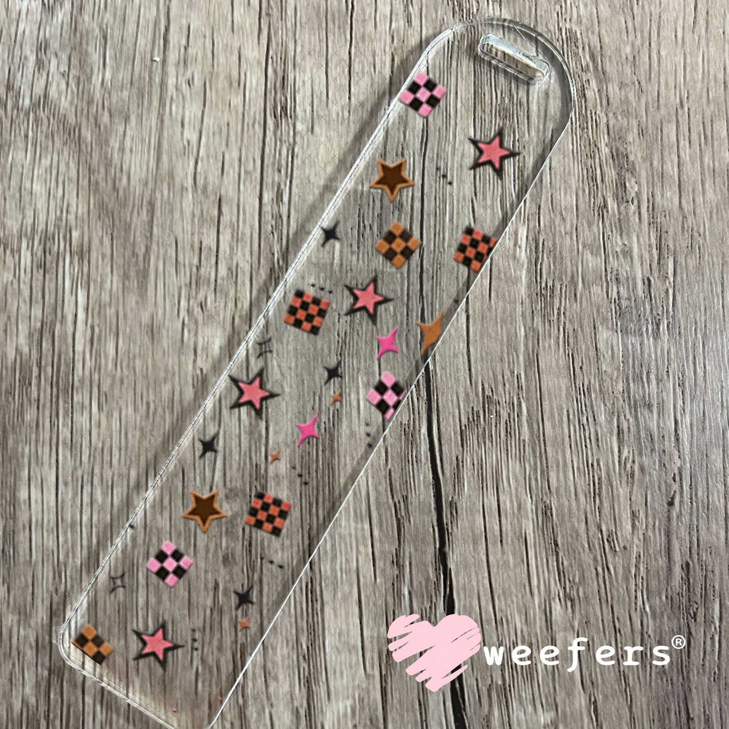 UV DTF Cup Wrap – USA Red White Blue Bows Bookmark Weefers