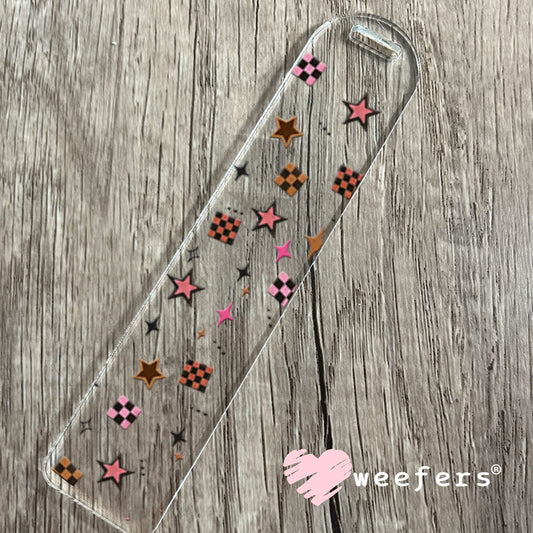 UV DTF Cup Wrap – USA Red White Blue Bows Bookmark Weefers
