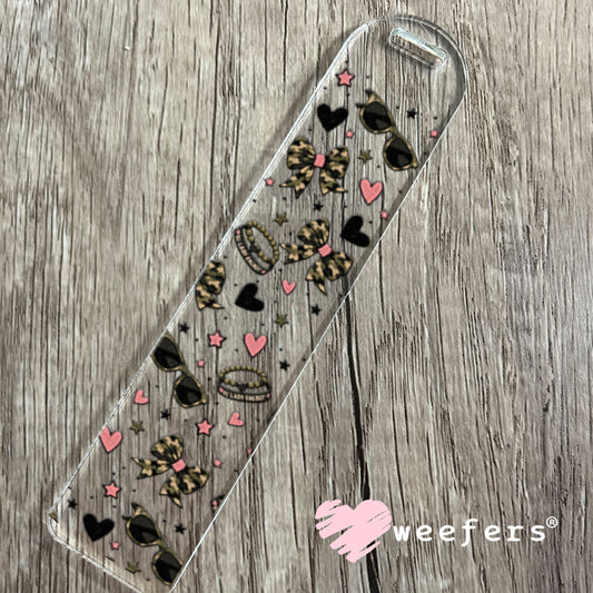 UV DTF Cup Wrap – USA Red White Blue Bows Bookmark Weefers