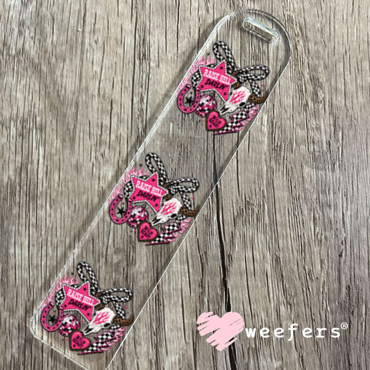 UV DTF Decal - Raise Hell Darlin Western Bookmark Weefers